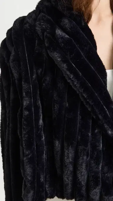 BLANKNYC Night Life Faux Fur Jacket Night Life | Thumbnail 6 BLANKNYC Night Life Faux Fur Jacket Night Life | Thumbnail 6