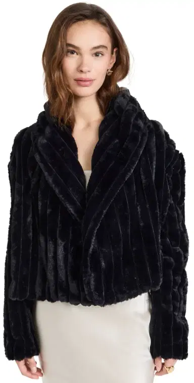 BLANKNYC Night Life Faux Fur Jacket Night Life | Thumbnail 1 BLANKNYC Night Life Faux Fur Jacket Night Life | Thumbnail 1