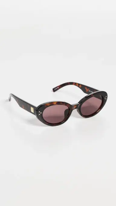 Le Specs Tootsie Sunglasses Tort One Size | Thumbnail 4 Le Specs Tootsie Sunglasses Tort One Size | Thumbnail 4