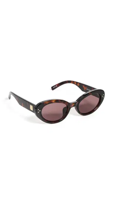 Le Specs Tootsie Sunglasses Tort One Size | Thumbnail 6 Le Specs Tootsie Sunglasses Tort One Size | Thumbnail 6