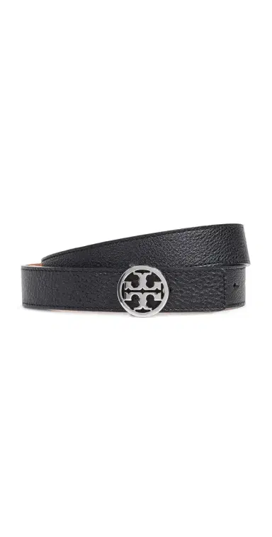Tory Burch Miller Reversible Belt 1 Black/ilver | Thumbnail 1 Tory Burch Miller Reversible Belt 1 Black/ilver | Thumbnail 1