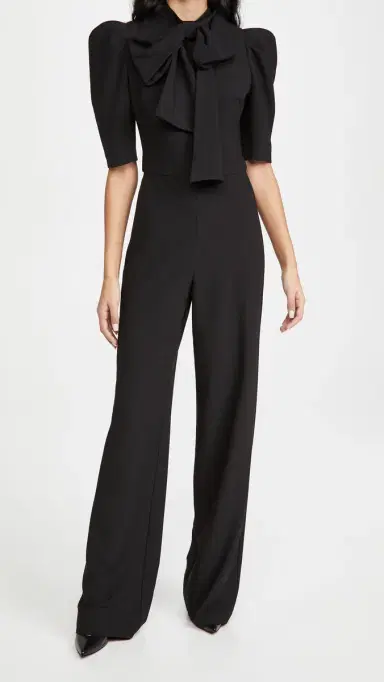 BLACK HALO Ara Jumpsuit Black Panther/Black | Thumbnail 2 BLACK HALO Ara Jumpsuit Black Panther/Black | Thumbnail 2