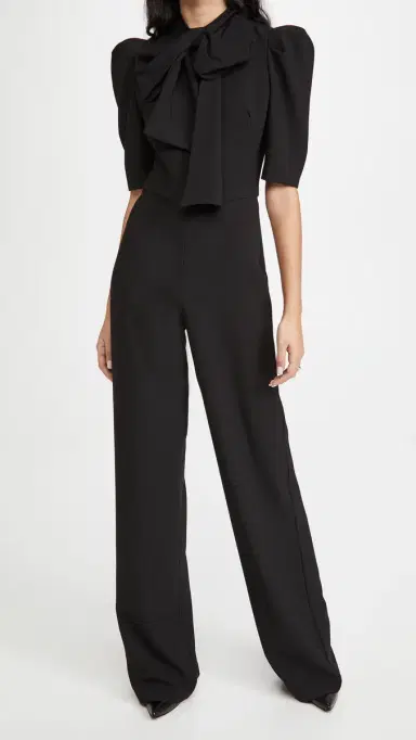 BLACK HALO Ara Jumpsuit Black Panther/Black | Thumbnail 5 BLACK HALO Ara Jumpsuit Black Panther/Black | Thumbnail 5