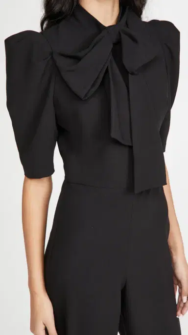 BLACK HALO Ara Jumpsuit Black Panther/Black | Thumbnail 6 BLACK HALO Ara Jumpsuit Black Panther/Black | Thumbnail 6