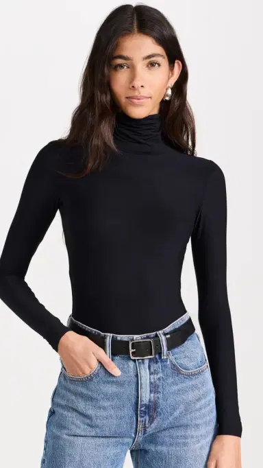 Commando Butter Turtleneck Bodysuit Black | Thumbnail 2 Commando Butter Turtleneck Bodysuit Black | Thumbnail 2