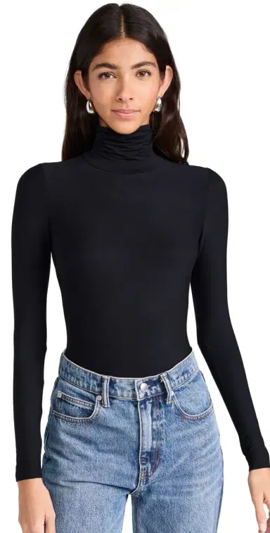 Commando Butter Turtleneck Bodysuit Black | Thumbnail 1 Commando Butter Turtleneck Bodysuit Black | Thumbnail 1