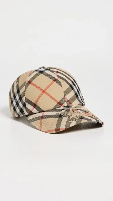 Burberry Check Twill Baseball Cap Sand IP Check S | Thumbnail 2 Burberry Check Twill Baseball Cap Sand IP Check S | Thumbnail 2