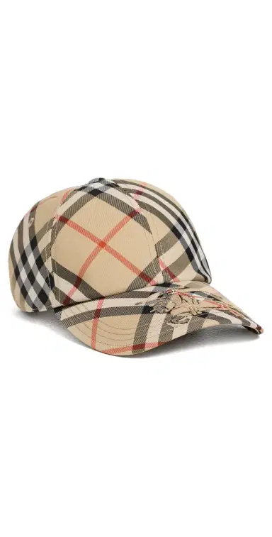 Burberry Check Twill Baseball Cap Sand IP Check S | Thumbnail 1 Burberry Check Twill Baseball Cap Sand IP Check S | Thumbnail 1