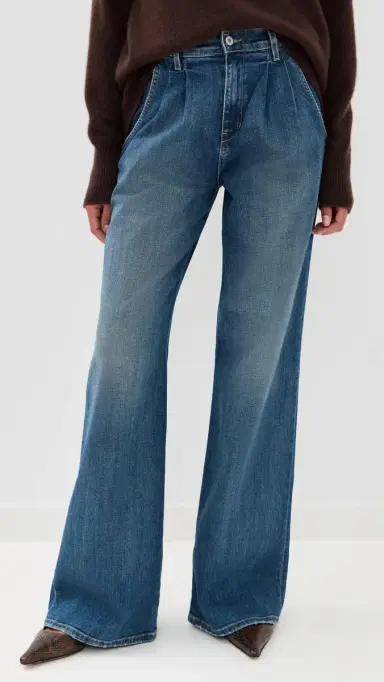 Nili Lotan Flora Trouser Jeans Classic Wash | Thumbnail 3 Nili Lotan Flora Trouser Jeans Classic Wash | Thumbnail 3