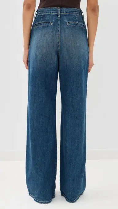 Nili Lotan Flora Trouser Jeans Classic Wash | Thumbnail 4 Nili Lotan Flora Trouser Jeans Classic Wash | Thumbnail 4