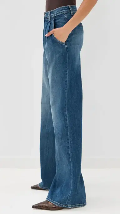Nili Lotan Flora Trouser Jeans Classic Wash | Thumbnail 5 Nili Lotan Flora Trouser Jeans Classic Wash | Thumbnail 5