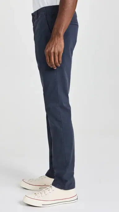PAIGE Danford Stretch Sateen Chinos Deep Anchor | Thumbnail 4 PAIGE Danford Stretch Sateen Chinos Deep Anchor | Thumbnail 4