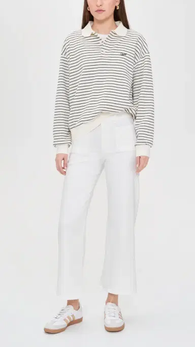 Madewell The Petite Emmy Wide-Leg Jean in Tile White Tile White 25 | Thumbnail 5 Madewell The Petite Emmy Wide-Leg Jean in Tile White Tile White 25 | Thumbnail 5