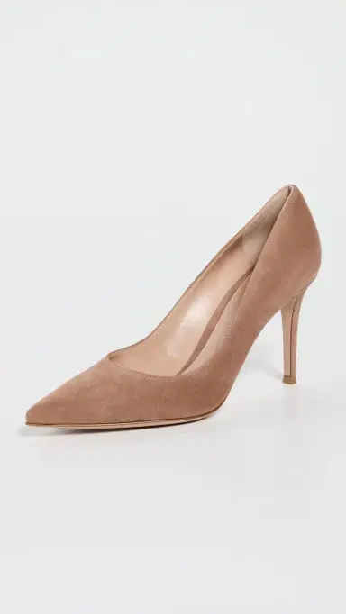 Gianvito Rossi Gianvito 85mm Camoscio Pumps Praline | Thumbnail 2 Gianvito Rossi Gianvito 85mm Camoscio Pumps Praline | Thumbnail 2