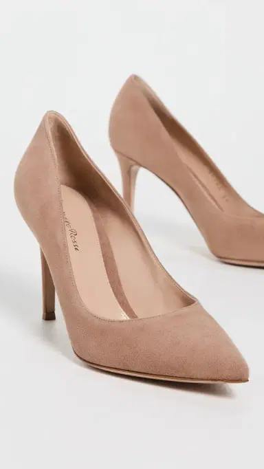 Gianvito Rossi Gianvito 85mm Camoscio Pumps Praline | Thumbnail 5 Gianvito Rossi Gianvito 85mm Camoscio Pumps Praline | Thumbnail 5