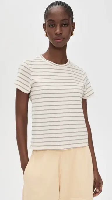 AMO Lovey Tee Natural/Haze M | Thumbnail 2 AMO Lovey Tee Natural/Haze M | Thumbnail 2