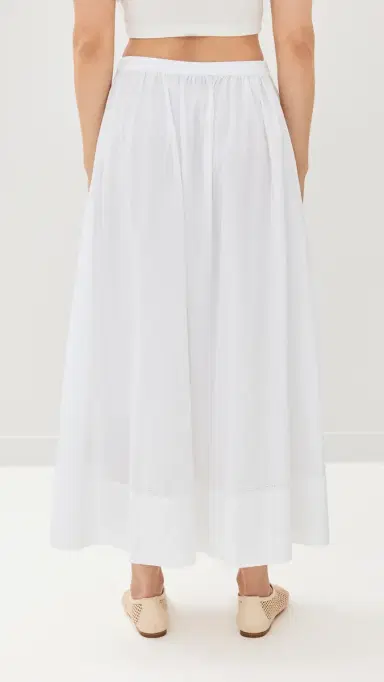 Jenni Kayne Lauren Skirt White | Thumbnail 3 Jenni Kayne Lauren Skirt White | Thumbnail 3