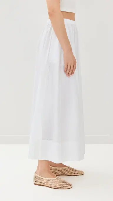 Jenni Kayne Lauren Skirt White | Thumbnail 4 Jenni Kayne Lauren Skirt White | Thumbnail 4