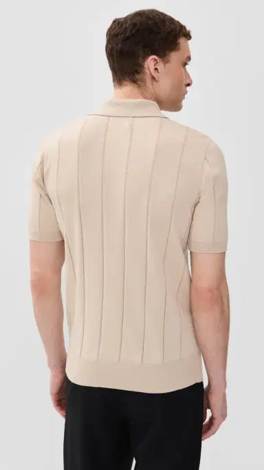 Far Afield Jacobs Knitted Polo | Thumbnail 3 Far Afield Jacobs Knitted Polo | Thumbnail 3