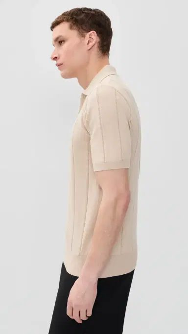 Far Afield Jacobs Knitted Polo | Thumbnail 4 Far Afield Jacobs Knitted Polo | Thumbnail 4