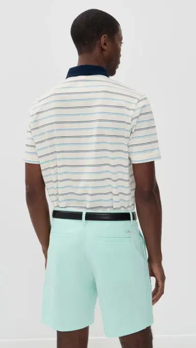 Adidas Golf Originals Archive Stripe Polo Chalk White | Thumbnail 3 Adidas Golf Originals Archive Stripe Polo Chalk White | Thumbnail 3