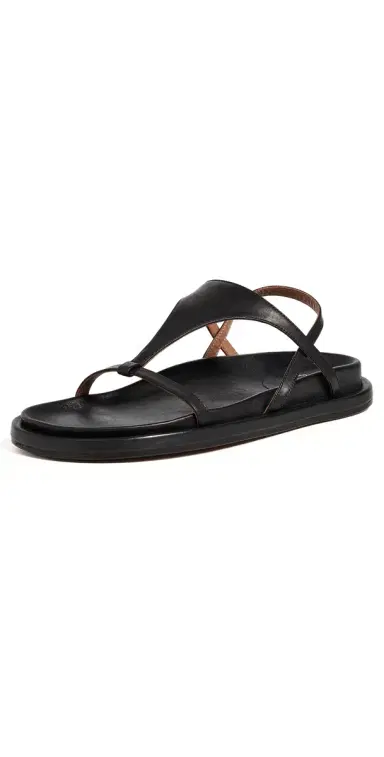 ATP Atelier Ultimo Sandals Black | Thumbnail 1 ATP Atelier Ultimo Sandals Black | Thumbnail 1