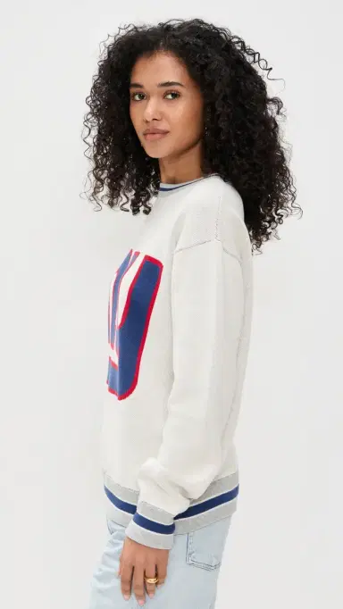 Terez NY Giants Crewneck Sweater NY Giants ugar wizzle/Blue | Thumbnail 4 Terez NY Giants Crewneck Sweater NY Giants ugar wizzle/Blue | Thumbnail 4