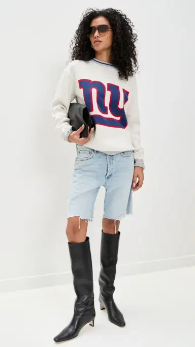 Terez NY Giants Crewneck Sweater NY Giants ugar wizzle/Blue | Thumbnail 5 Terez NY Giants Crewneck Sweater NY Giants ugar wizzle/Blue | Thumbnail 5