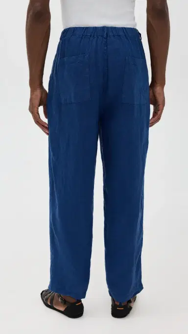 Bather Navy Linen Leisure Pants Navy | Thumbnail 4 Bather Navy Linen Leisure Pants Navy | Thumbnail 4