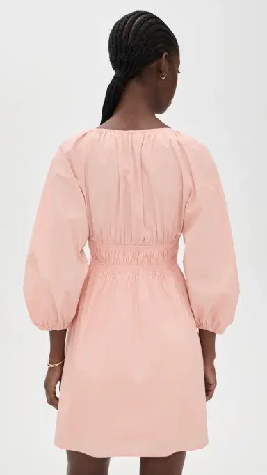 WAYF Leighton Mini Dress Cashew | Thumbnail 3 WAYF Leighton Mini Dress Cashew | Thumbnail 3