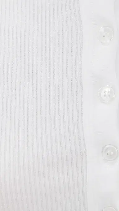 Citizens of Humanity Nali Short Sleeve Henley White | Thumbnail 6 Citizens of Humanity Nali Short Sleeve Henley White | Thumbnail 6