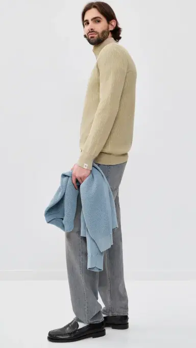 rag & bone Caden Washed Quarter Zip Pullover | Thumbnail 4 rag & bone Caden Washed Quarter Zip Pullover | Thumbnail 4