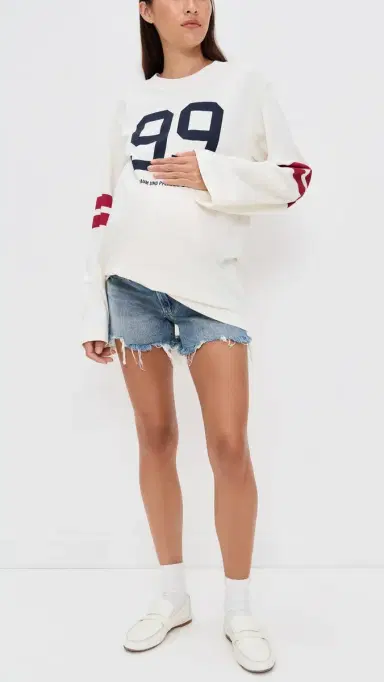 Joe's Jeans The Ozzy Maternity Shorts Denali 27 | Thumbnail 5 Joe's Jeans The Ozzy Maternity Shorts Denali 27 | Thumbnail 5