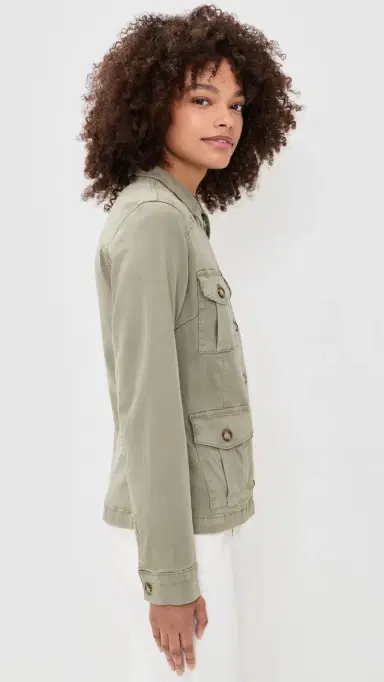 PAIGE tacey Jacket Vintage Oak Moss | Thumbnail 4 PAIGE tacey Jacket Vintage Oak Moss | Thumbnail 4