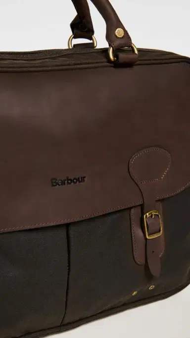 Barbour Wax Leather Briefcase | Thumbnail 5 Barbour Wax Leather Briefcase | Thumbnail 5