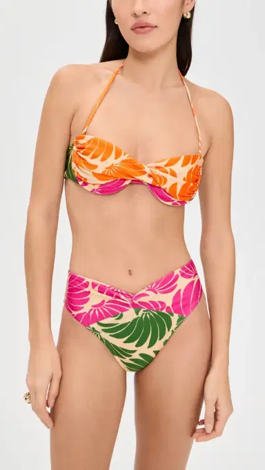 FARM Rio Banana Wings Bikini Bottoms Banana Wings Pink | Thumbnail 4 FARM Rio Banana Wings Bikini Bottoms Banana Wings Pink | Thumbnail 4