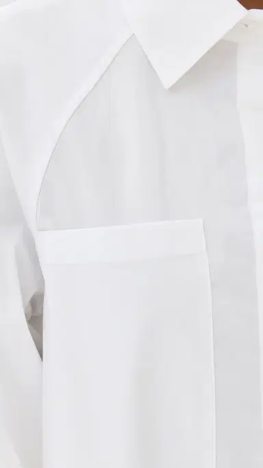 Simkhai Crissy Cotton Poplin Dress White M | Thumbnail 6 Simkhai Crissy Cotton Poplin Dress White M | Thumbnail 6