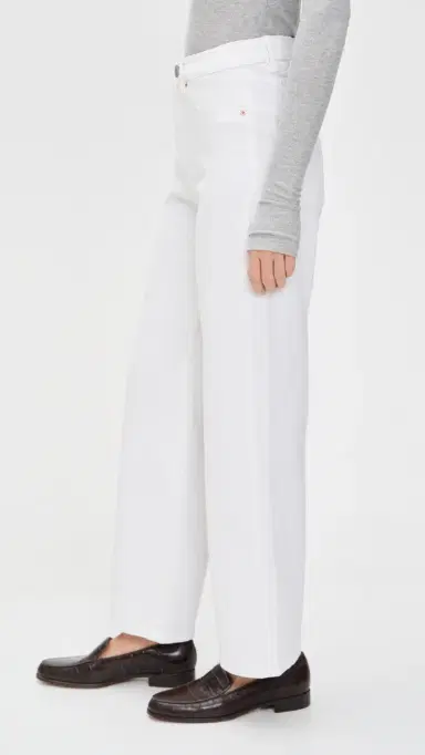 DL1961 Karmine Wide Leg SculptSystem Jeans White | Thumbnail 4 DL1961 Karmine Wide Leg SculptSystem Jeans White | Thumbnail 4