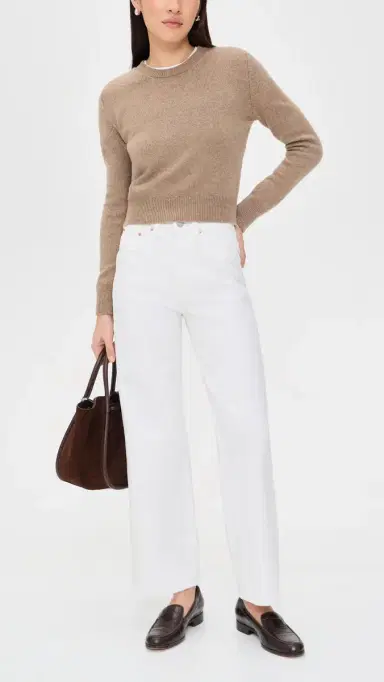 DL1961 Karmine Wide Leg SculptSystem Jeans White | Thumbnail 5 DL1961 Karmine Wide Leg SculptSystem Jeans White | Thumbnail 5
