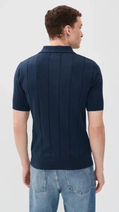 Far Afield Jacobs Knitted Polo | Thumbnail 3 Far Afield Jacobs Knitted Polo | Thumbnail 3