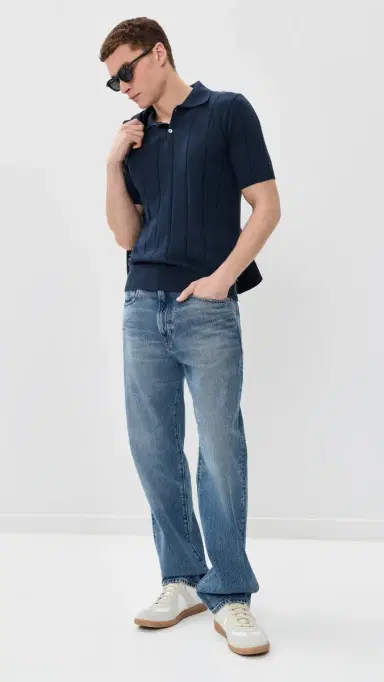 Far Afield Jacobs Knitted Polo | Thumbnail 5 Far Afield Jacobs Knitted Polo | Thumbnail 5