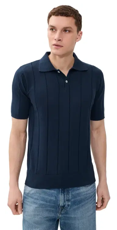 Far Afield Jacobs Knitted Polo | Thumbnail 1 Far Afield Jacobs Knitted Polo | Thumbnail 1