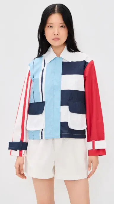 Rowing Blazers Nylon Utility Jacket Blue | Thumbnail 3 Rowing Blazers Nylon Utility Jacket Blue | Thumbnail 3