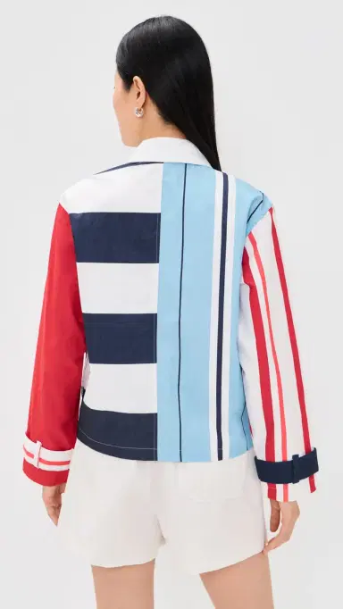 Rowing Blazers Nylon Utility Jacket Blue | Thumbnail 4 Rowing Blazers Nylon Utility Jacket Blue | Thumbnail 4