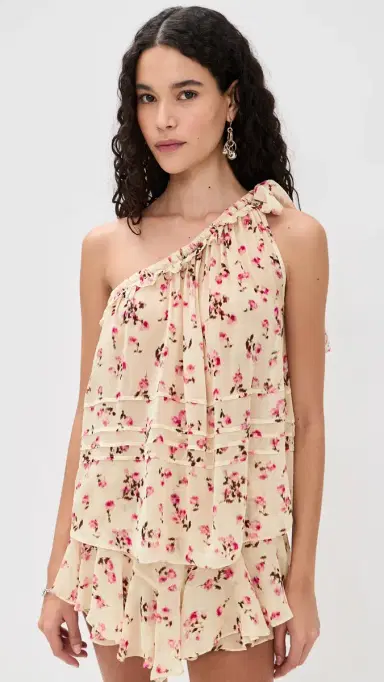 Isabel Marant Étoile Loeva Top Beige | Thumbnail 2 Isabel Marant Étoile Loeva Top Beige | Thumbnail 2