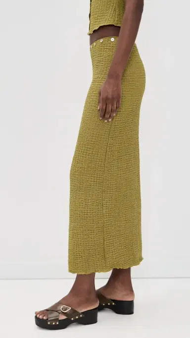 Lisa Says Gah ammy Skirt Olive | Thumbnail 4 Lisa Says Gah ammy Skirt Olive | Thumbnail 4