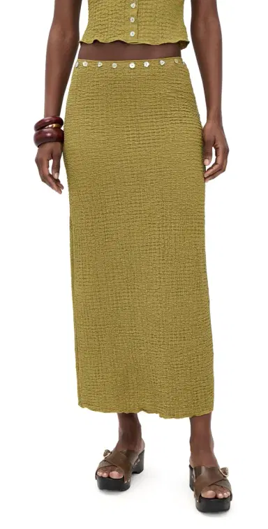 Lisa Says Gah ammy Skirt Olive | Thumbnail 1 Lisa Says Gah ammy Skirt Olive | Thumbnail 1