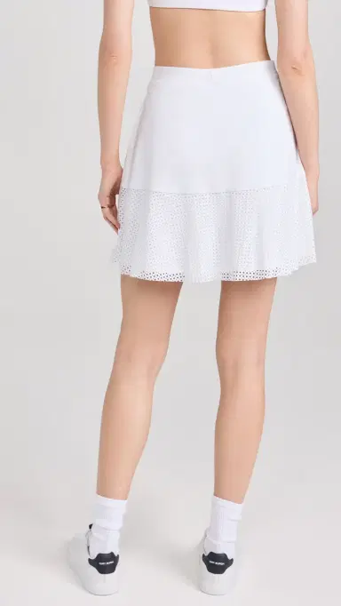 RLX Ralph Lauren 4-Way tretch Eyelet Flare kort Ceramic White | Thumbnail 3 RLX Ralph Lauren 4-Way tretch Eyelet Flare kort Ceramic White | Thumbnail 3