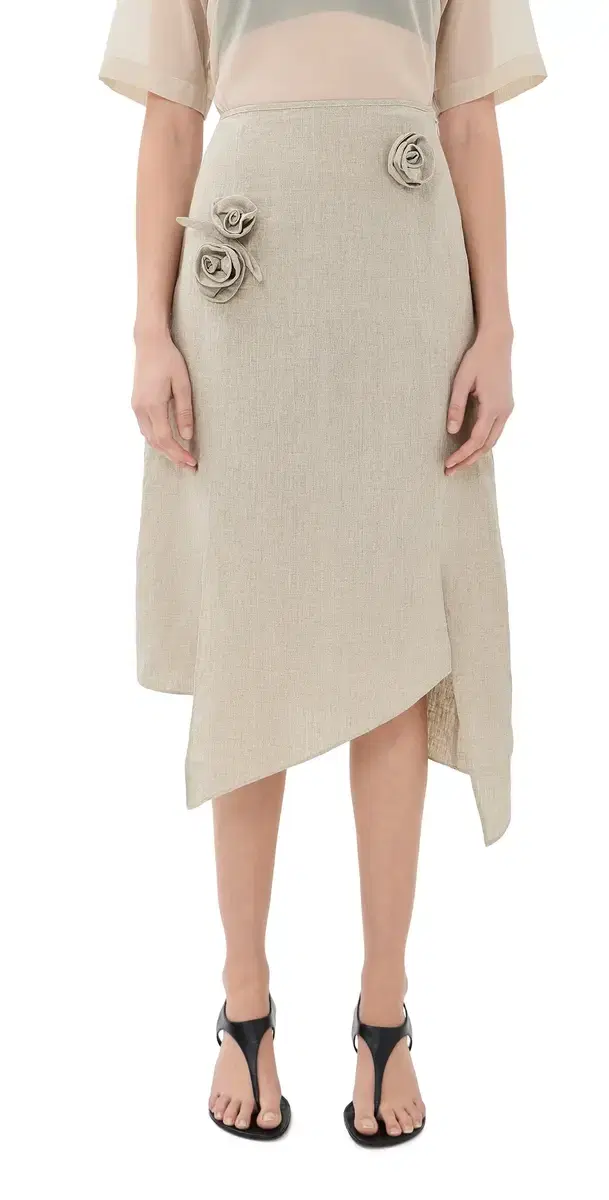 Flower kirt Beige Flower kirt Beige