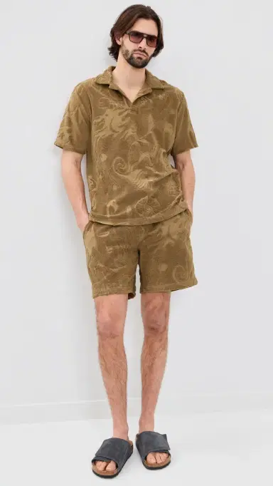 OAS Wendelo Porto Shorts 7 ight Brown | Thumbnail 5 OAS Wendelo Porto Shorts 7 ight Brown | Thumbnail 5
